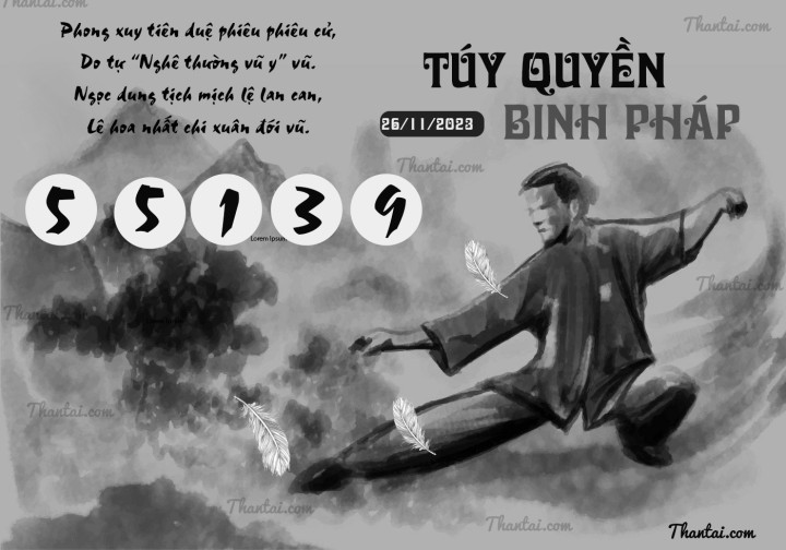 TÚY QUYỀN BINH PHÁP 11/11/2023