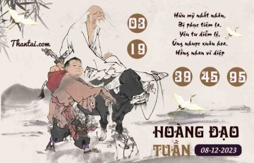 HOÀNG ĐẠO TUẦN 08/12/2023