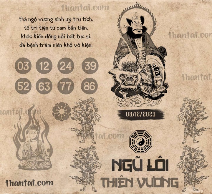 NGŨ LÔI THIÊN VƯƠNG 23/11/2023
