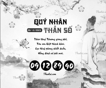 QUÝ NHÂN THẦN SỐ 08/12/2023