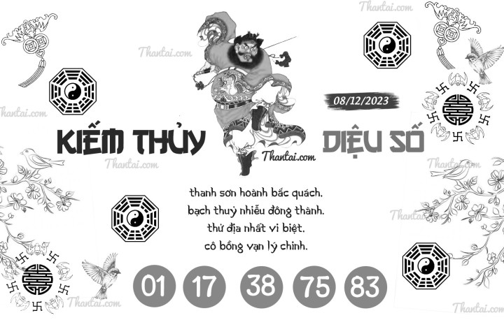 KIẾM THỦY DIỆU SỐ 23/11/2023