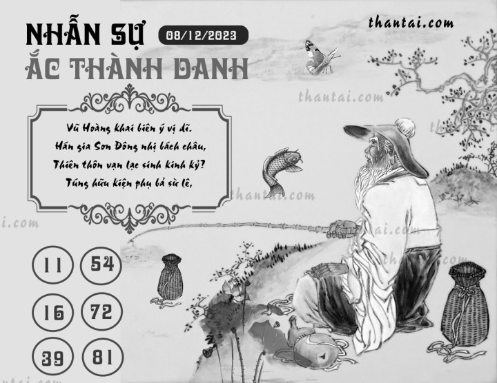 NHẪN SỰ ẮC THÀNH DANH 23/11/2023