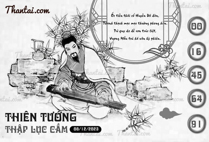 THIÊN TƯỚNG THẬP LỤC CẦU 23/11/2023