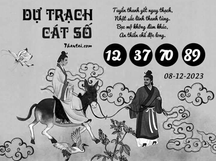 DỰ TRẠCH CÁT SỐ 23/11/2023