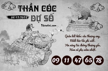 THẦN CÓC DỰ SỐ 08/12/2023