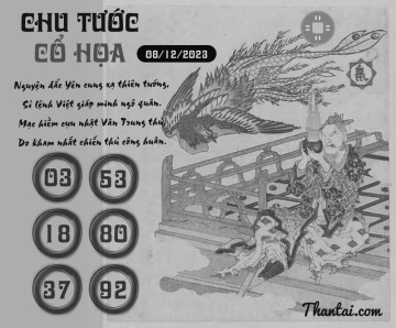 CHU TƯỚC CỔ HỌA 08/12/2023