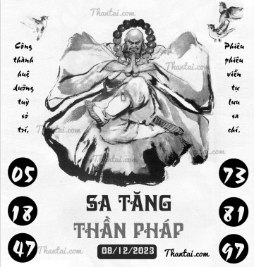 SA TĂNG THẦN PHÁP 08/12/2023