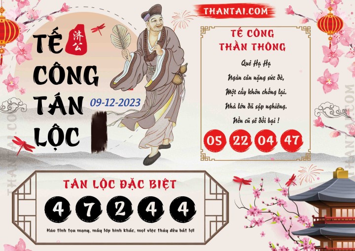 Tế Công Tán Lộc 24/11/2023