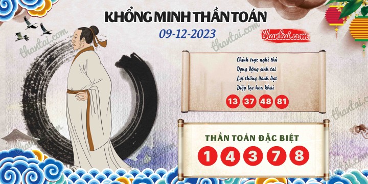 Khổng Minh Thần Toán 24/11/2023