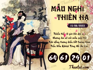 Mẫu Nghi Thiên Hạ 15/06/2023