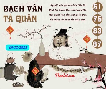 Bạch Vân Tả Quân 09/12/2023