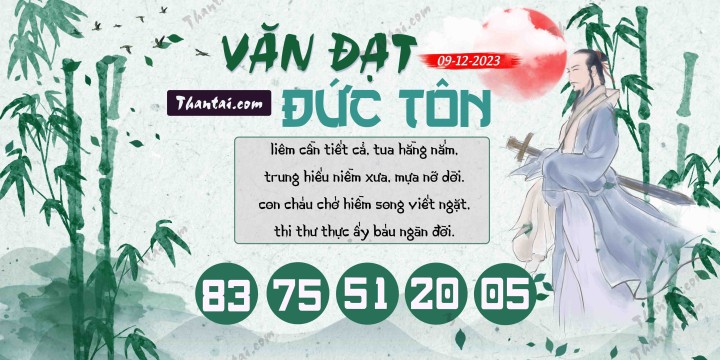 Văn Đạt Đức Tôn 24/11/2023
