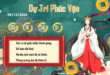 DỰ TRI PHÚC VẬN 09/12/2023