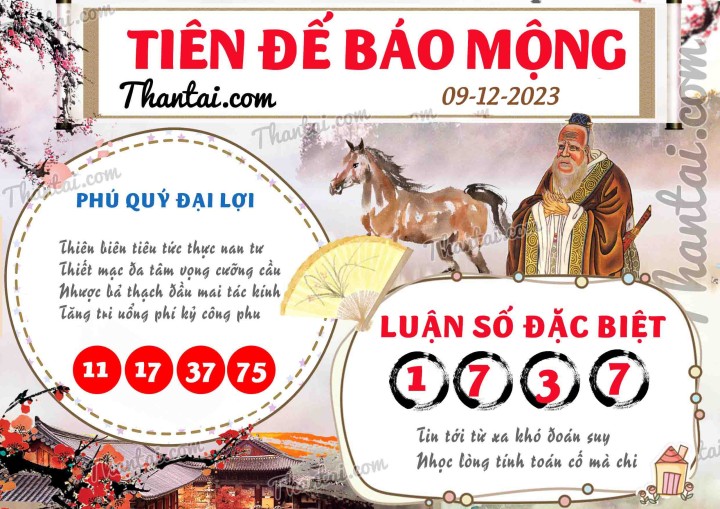 Tiên Đế Báo Mộng 24/11/2023