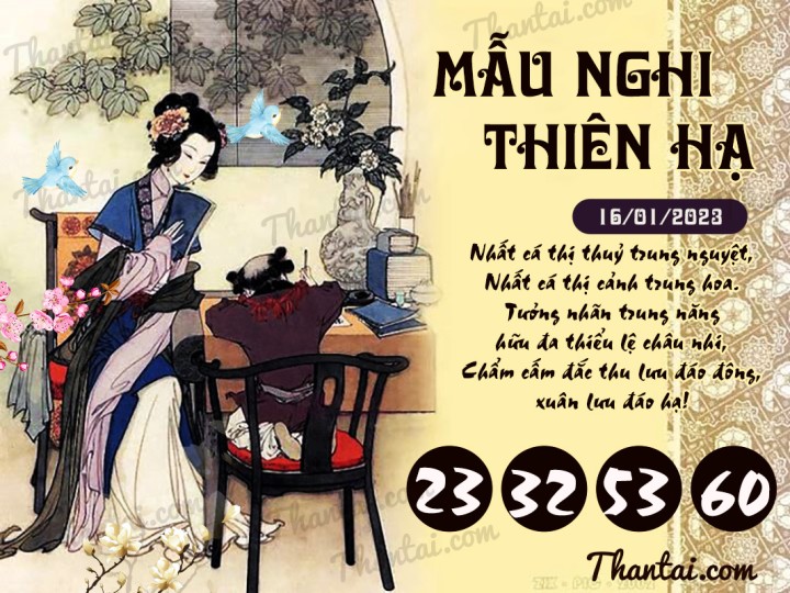 Mẫu Nghi Thiên Hạ 01/01/2023