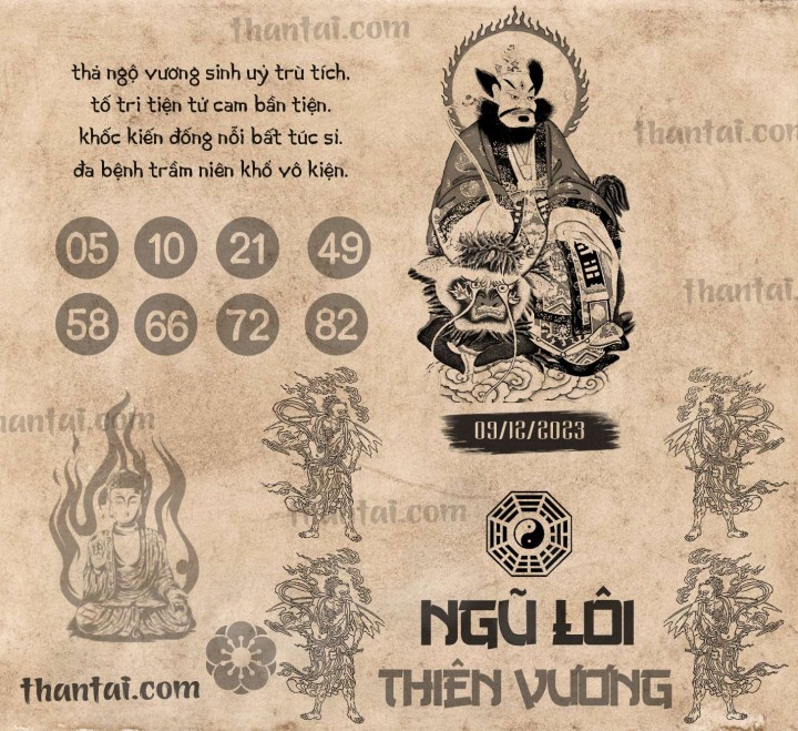 NGŨ LÔI THIÊN VƯƠNG 24/11/2023