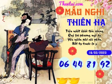 Mẫu Nghi Thiên Hạ 16/03/2023