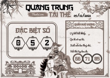 QUANG TRUNG TÁI THẾ 09/12/2023