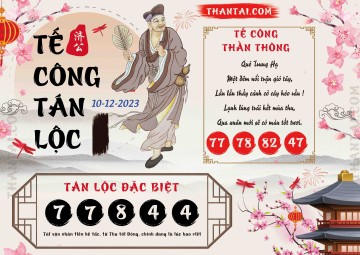 Tế Công Tán Lộc 10/12/2023