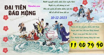 Đại Tiên Báo Mộng 10/12/2023