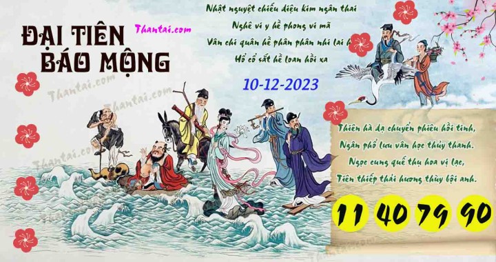 Đại Tiên Báo Mộng 25/11/2023
