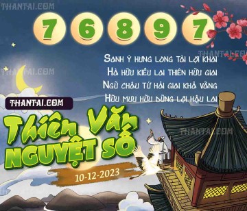 THIÊN VĂN NGUYỆT SỐ 10/12/2023