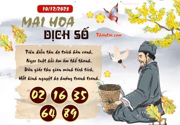 Mai Hoa Dịch Số 10/12/2023