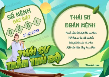 Thái Sư Trần Thủ Độ 10/12/2023