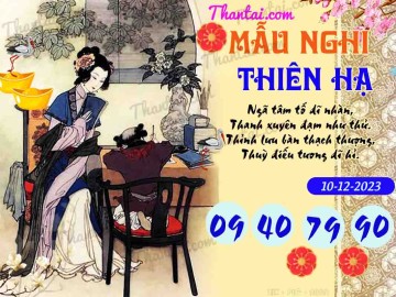 Mẫu Nghi Thiên Hạ 10/12/2023