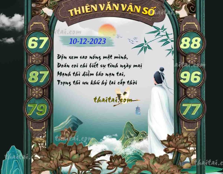 THIÊN VĂN VẬN SỐ 25/11/2023