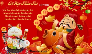 Bí Kíp Thần Tài 14/07/2023