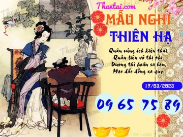 Mẫu Nghi Thiên Hạ 17/03/2023