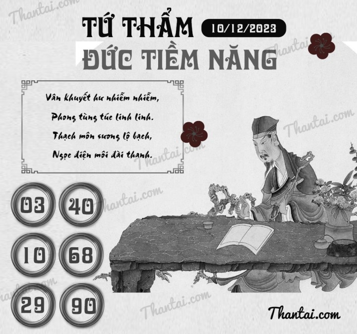 TỨ THẨM ĐỨC TIỀM NĂNG 25/11/2023