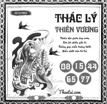 THÁC LÝ THIÊN VƯƠNG 10/12/2023