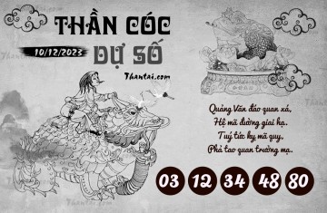 THẦN CÓC DỰ SỐ 10/12/2023