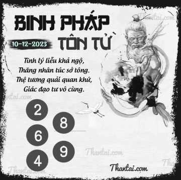 BINH PHÁP TÔN TỬ 10/12/2023