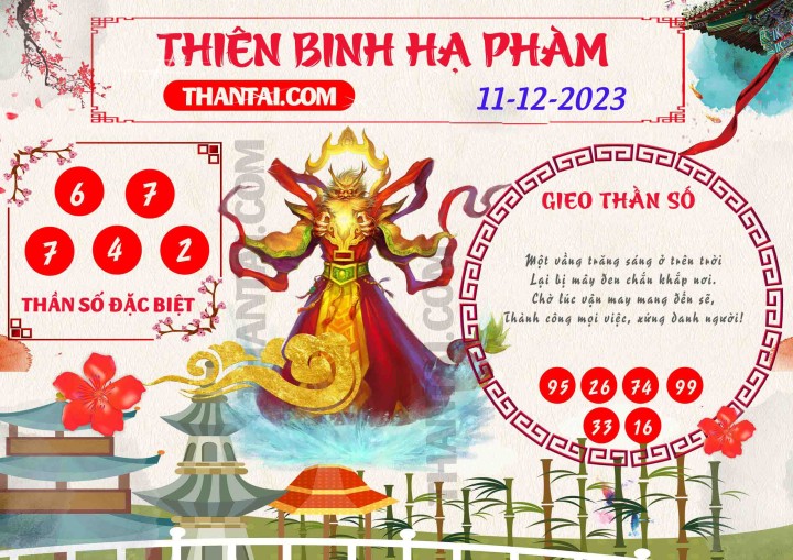Thiên Binh Hạ Phàm 26/11/2023