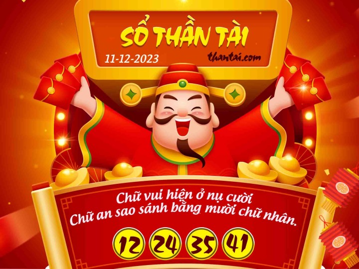 SỔ THẦN TÀI 26/11/2023