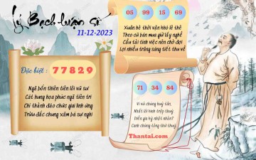 Lý Bạch Luận Số 11/12/2023