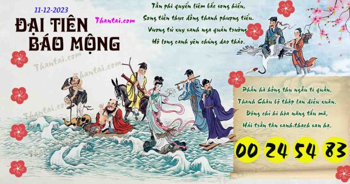 Đại Tiên Báo Mộng 26/11/2023