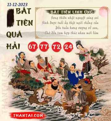 BÁT TIÊN QUÁ HẢI 11/12/2023