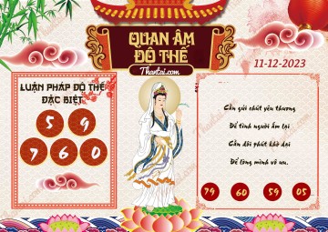 Quan Âm Độ Thế 11/12/2023