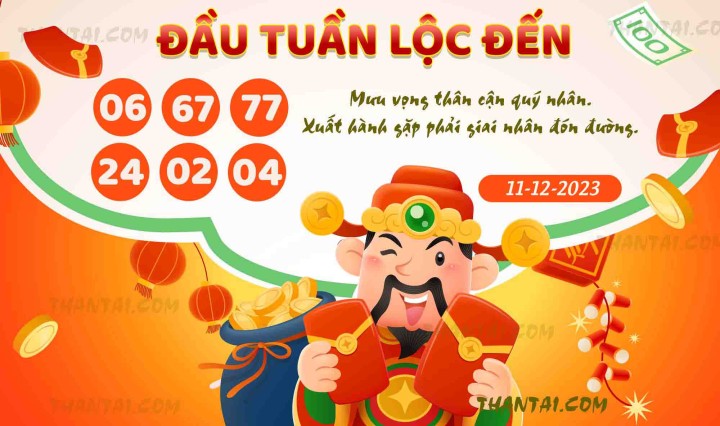 ĐẦU TUẦN LỘC ĐẾN 26/11/2023
