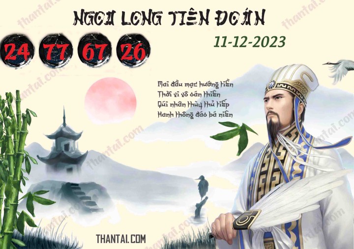 Ngọa Long Tiên Đoán 26/11/2023