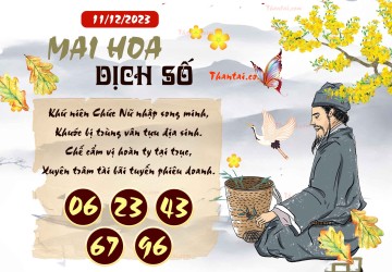 Mai Hoa Dịch Số 11/12/2023