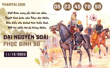 Đại Nguyên Soái 11/12/2023