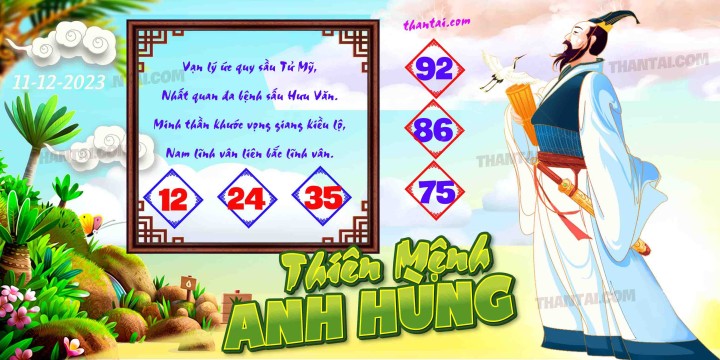 THIÊN MỆNH ANH HÙNG 26/11/2023
