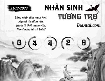 NHÂN SINH TƯƠNG TRỢ 11/12/2023