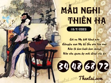 Mẫu Nghi Thiên Hạ 18/07/2023