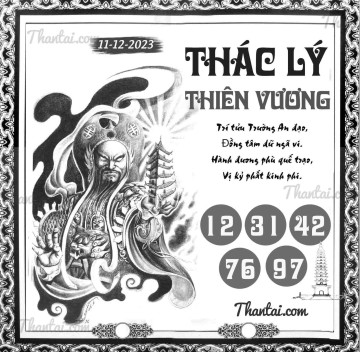 THÁC LÝ THIÊN VƯƠNG 11/12/2023